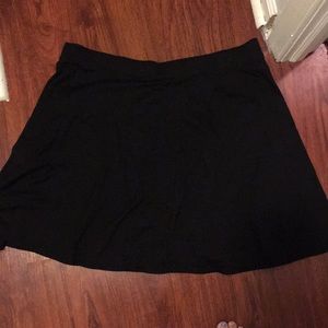Black Skater Skirt
